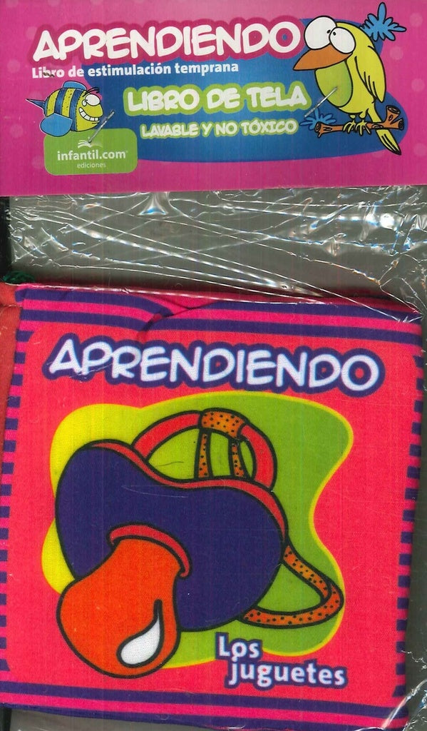 Aprendiendo los juguetes. Libro de tela | Varios autores