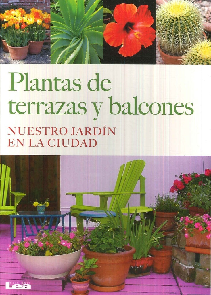 Plantas de terrazas y balcones | EDICIONES LEA