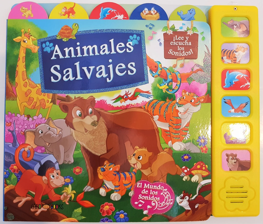 Animales salvajes. Lee y escucha los sonidos. | Editorial Artemisa