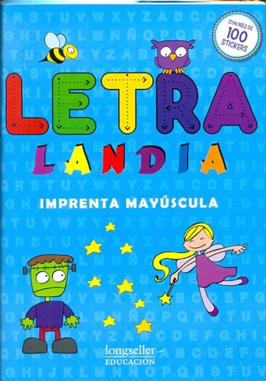 Letralandia: imprenta mayúscula | Loriel Manso