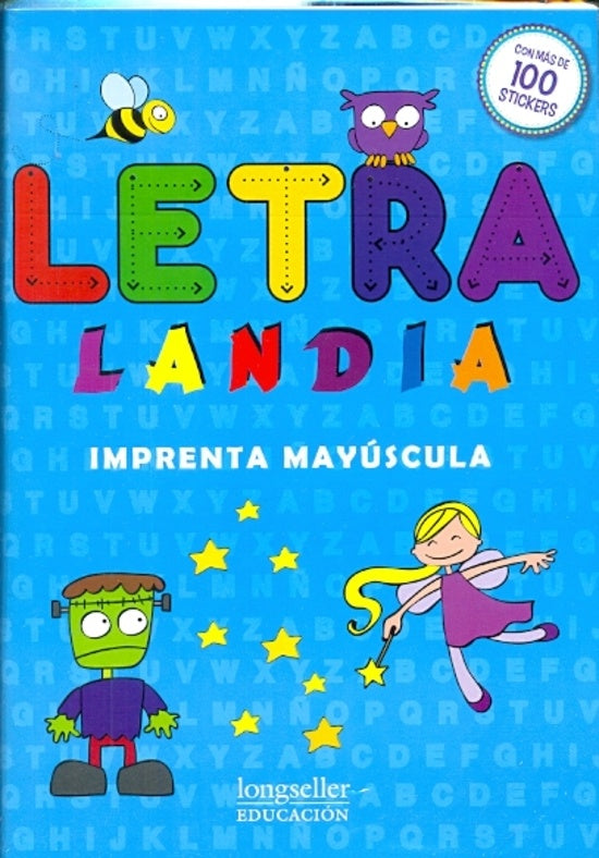Letralandia: imprenta mayúscula | Loriel Manso