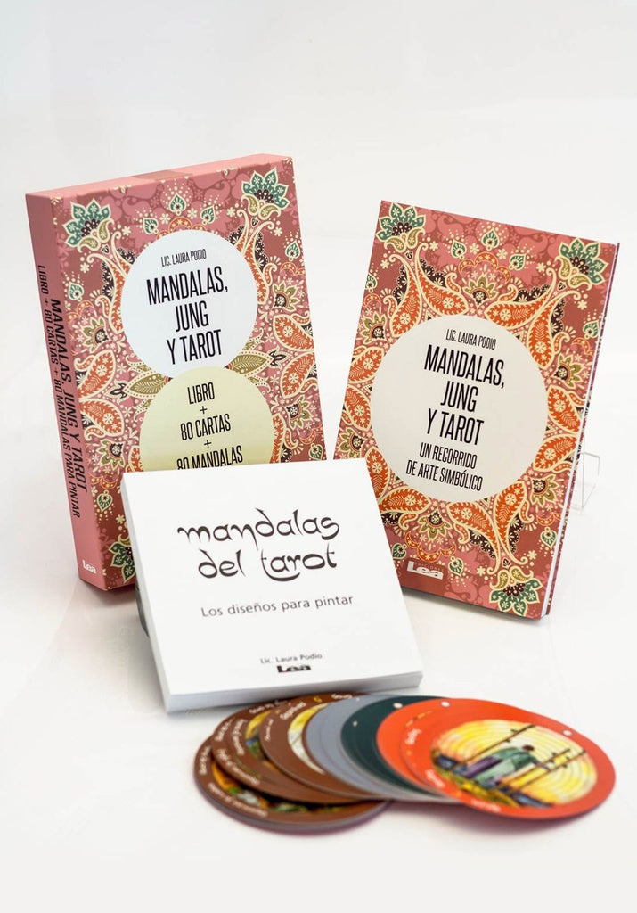 Mandalas, Jung y Tarot (Caja con libro, block y cartas) | LIC. LAURA PODIO