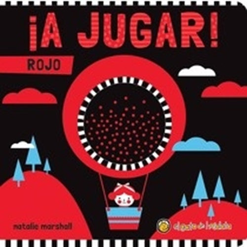 ¡A jugar! Rojo. Libro sonajero | EL GATO DE HOJALATA