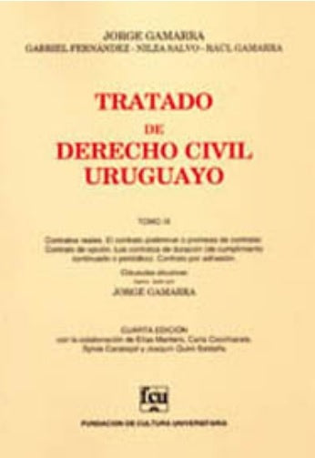 Tratado de derecho civil uruguayo. Tomo IX | Jorge Gamarra