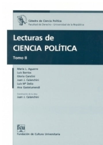 Lectura de ciencia política. Tomo II | Varios autores