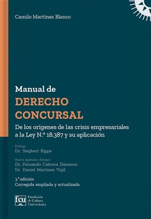 Manual de derecho concursal | Camilo Martinez Blanco