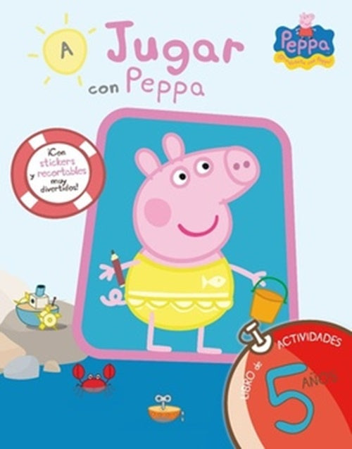 Peppa Pig. A jugar con Peppa. Libro de actividades para 5 años | Altea