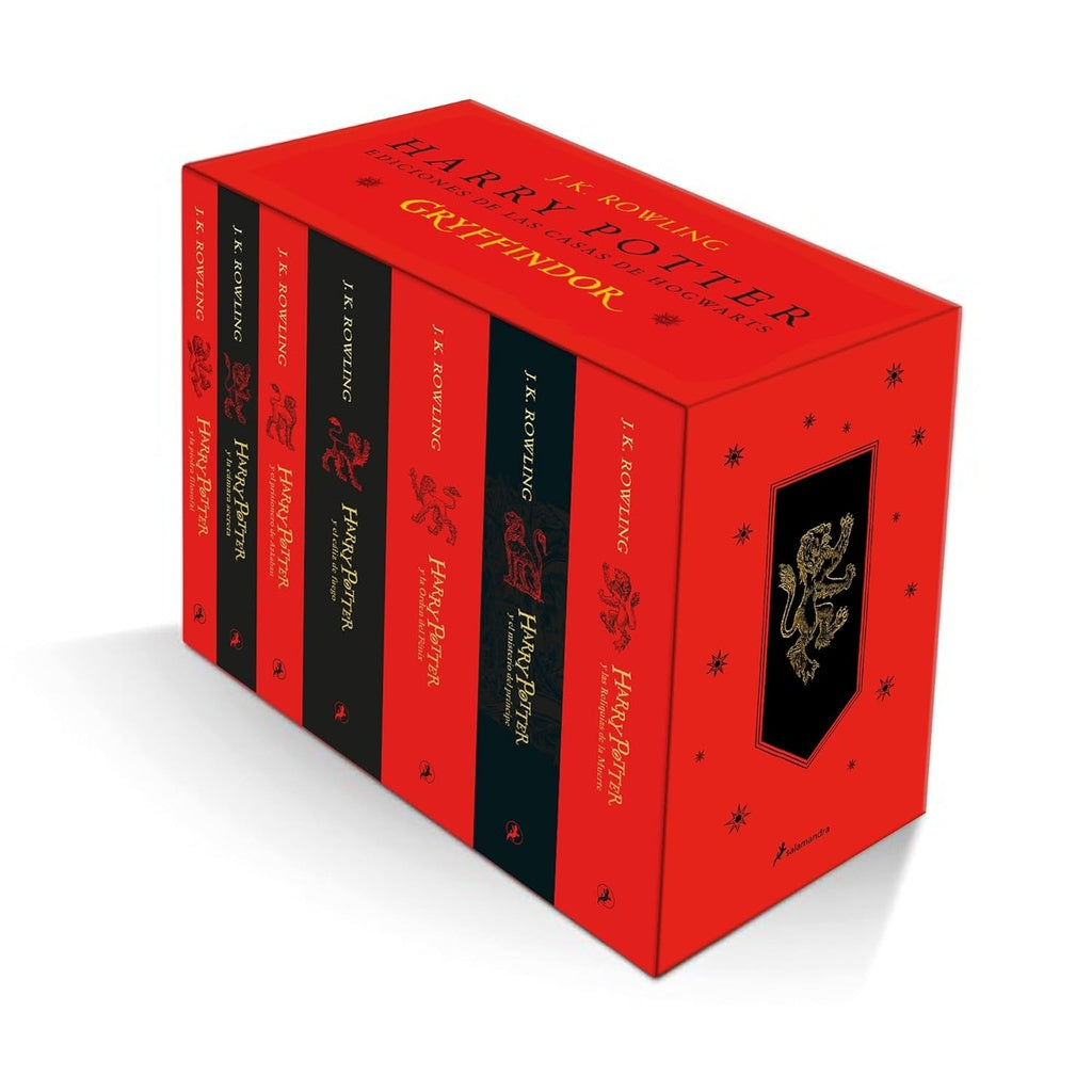 Estuche Gryffindor (Harry Potter [ediciones de las casas de Hogwarts]) | J.K. ROWLING