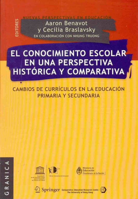 El conocimiento escolar en una perspectiva | AARON-BRASLAVSKY  CECILIA BENAVOT