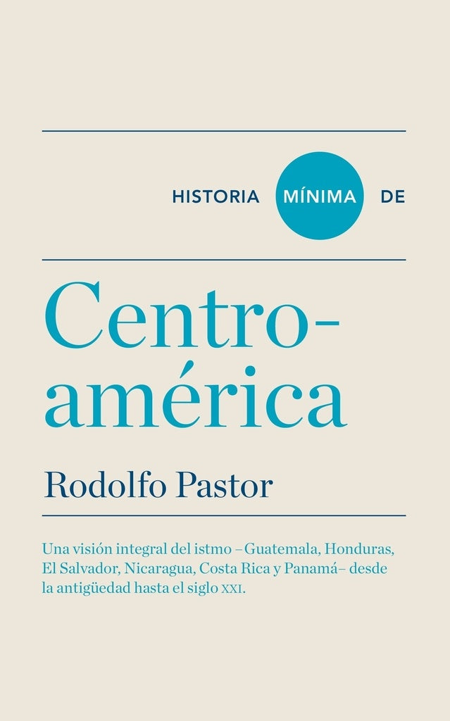 HISTORIA MINIMA DE CENTRO-AMERICA | RODOLFO PASTOR