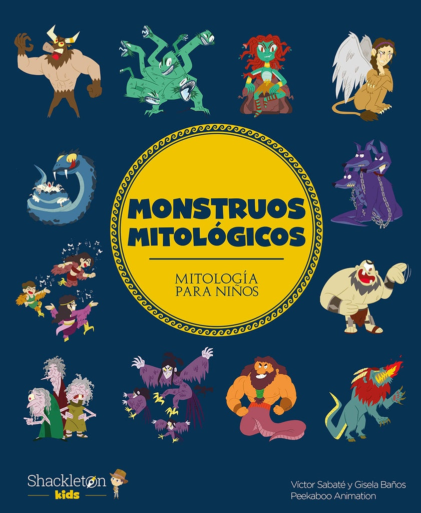 Monstruos mitológicos. Mitología para niños | GISELA BAÑOS