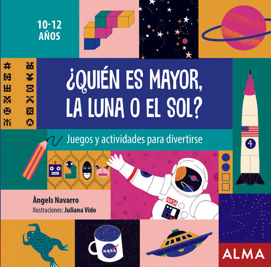 ¿Quien es mayor la Luna o el Sol? Good idea | Àngels Navarro