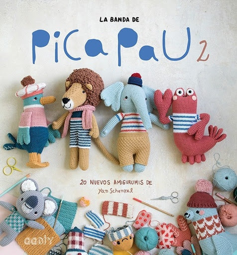 La banda de Pica Pau 2. 20 nuevos amigurumis | YAN SCHEMKEL