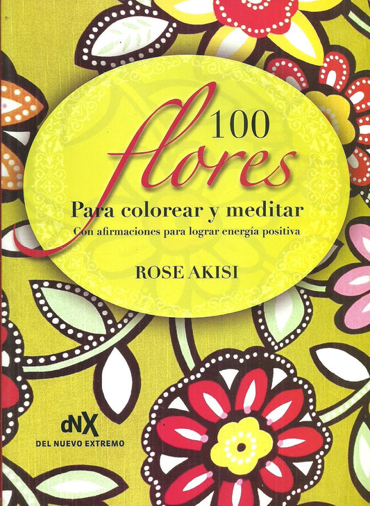 100 flores para colorear | ROSE AKISI