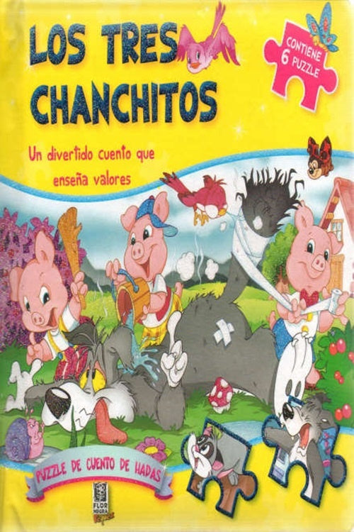 Los Tres Chanchitos. Puzzle los cuentos | Varios autores