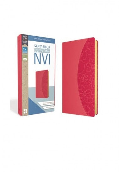 Santa Biblia NVI, Ultrafina, Rosa | Nueva Version Internacional