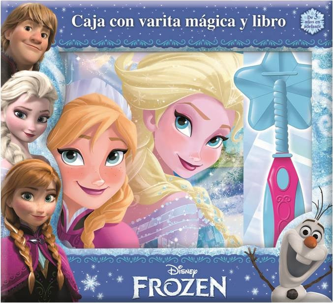 DISNEY FROZEN: CAJA CON VARITA Y LIBRO | SIN ASIGNAR