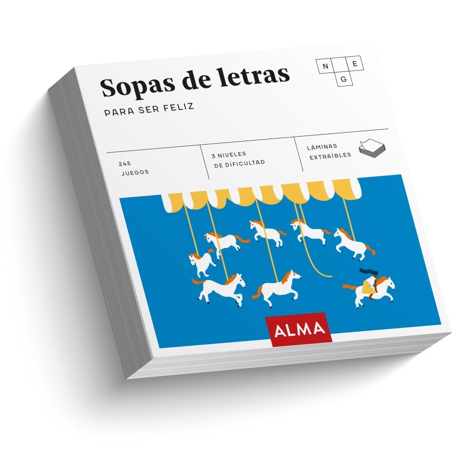 Sopas de letras. Para ser feliz | Varios autores