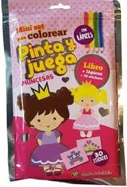 PINTA Y JUEGA - PRINCESAS | SIN ASIGNAR