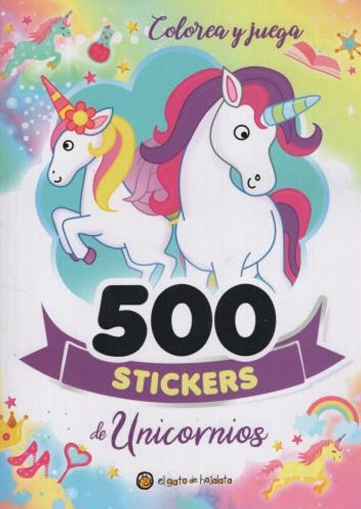 500 Stickers de unicornios | EL GATO DE HOJALATA
