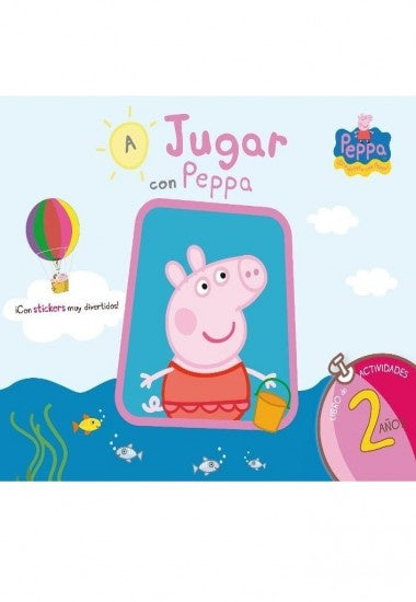 Peppa Pig. A jugar con Peppa. Libro de actividades para 2 años | Altea